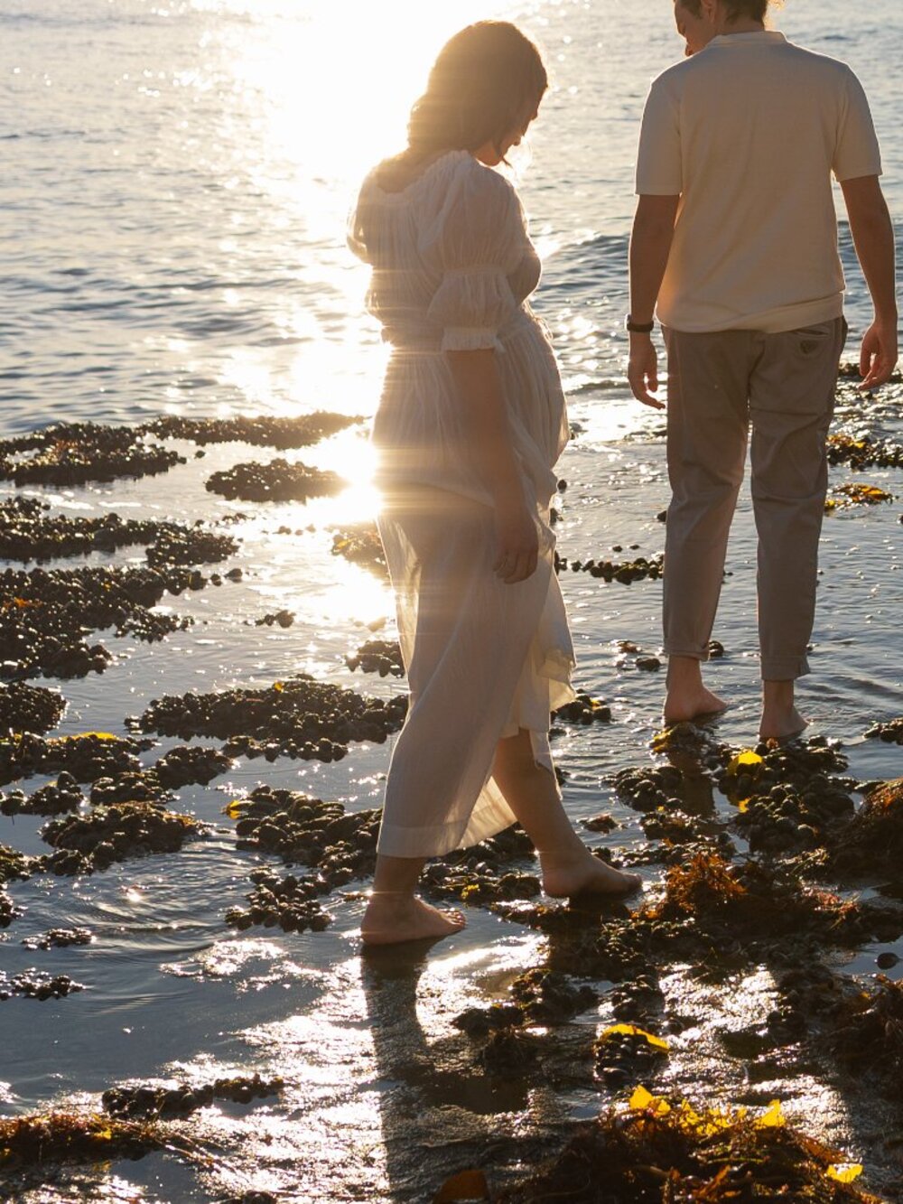 Doen Ischia White Midi Dress